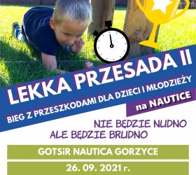 na plakacie zaproszenie zawody biegowe dla dzieci
