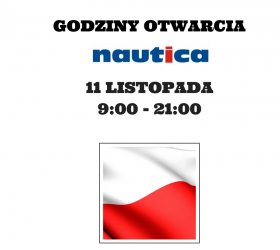 na plakacie: basen otwarty 11 listopada