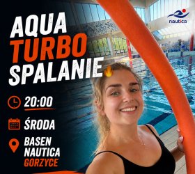 informacja o zajęciach aqua turbo spalanie, środa 20:00